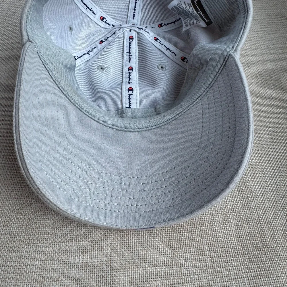 Champion Mens Gray Cotton Adjustable Dad Hat Baseball Cap OSFA